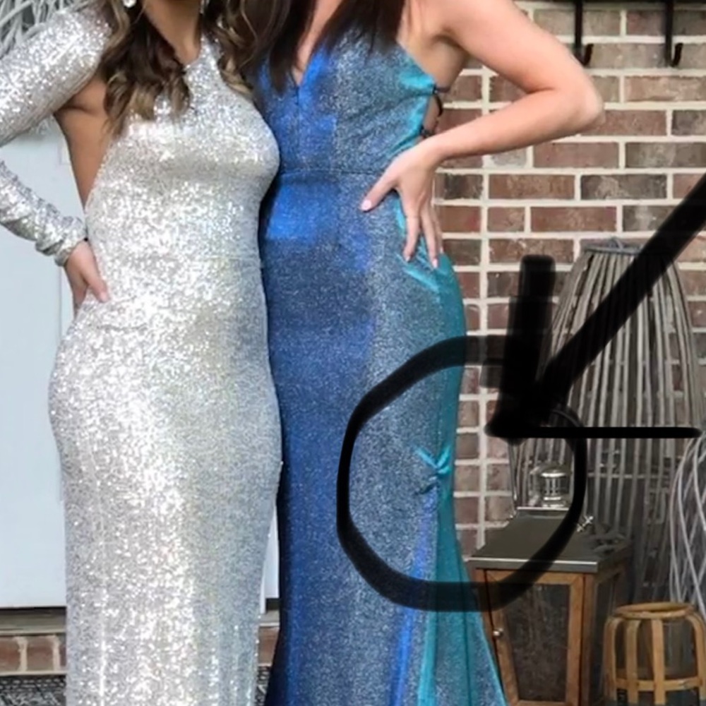 Jovani prom, pageant gown, Size 0 - Picture 5 of 9